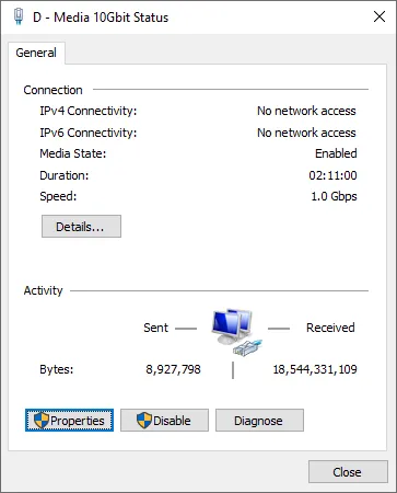 adaptor Properties