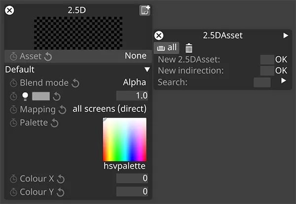 2.5D layer