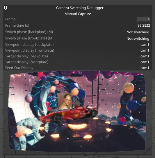 Camera Switching Debugger