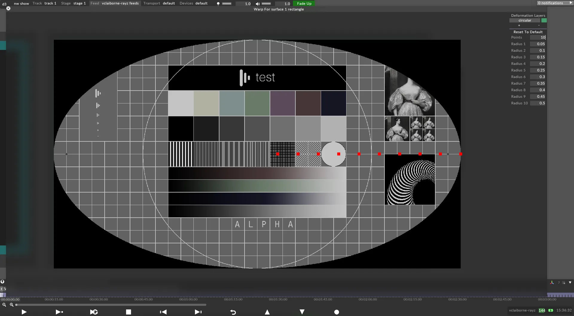 Adding/using warping layers