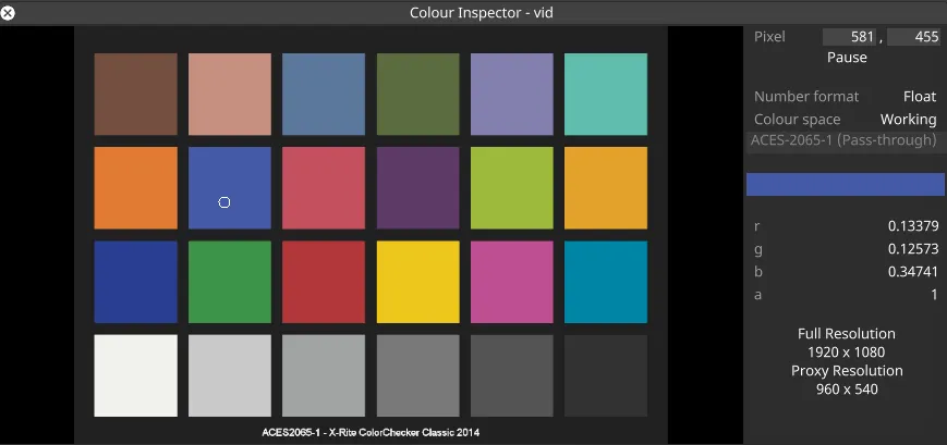 Colour Inspector