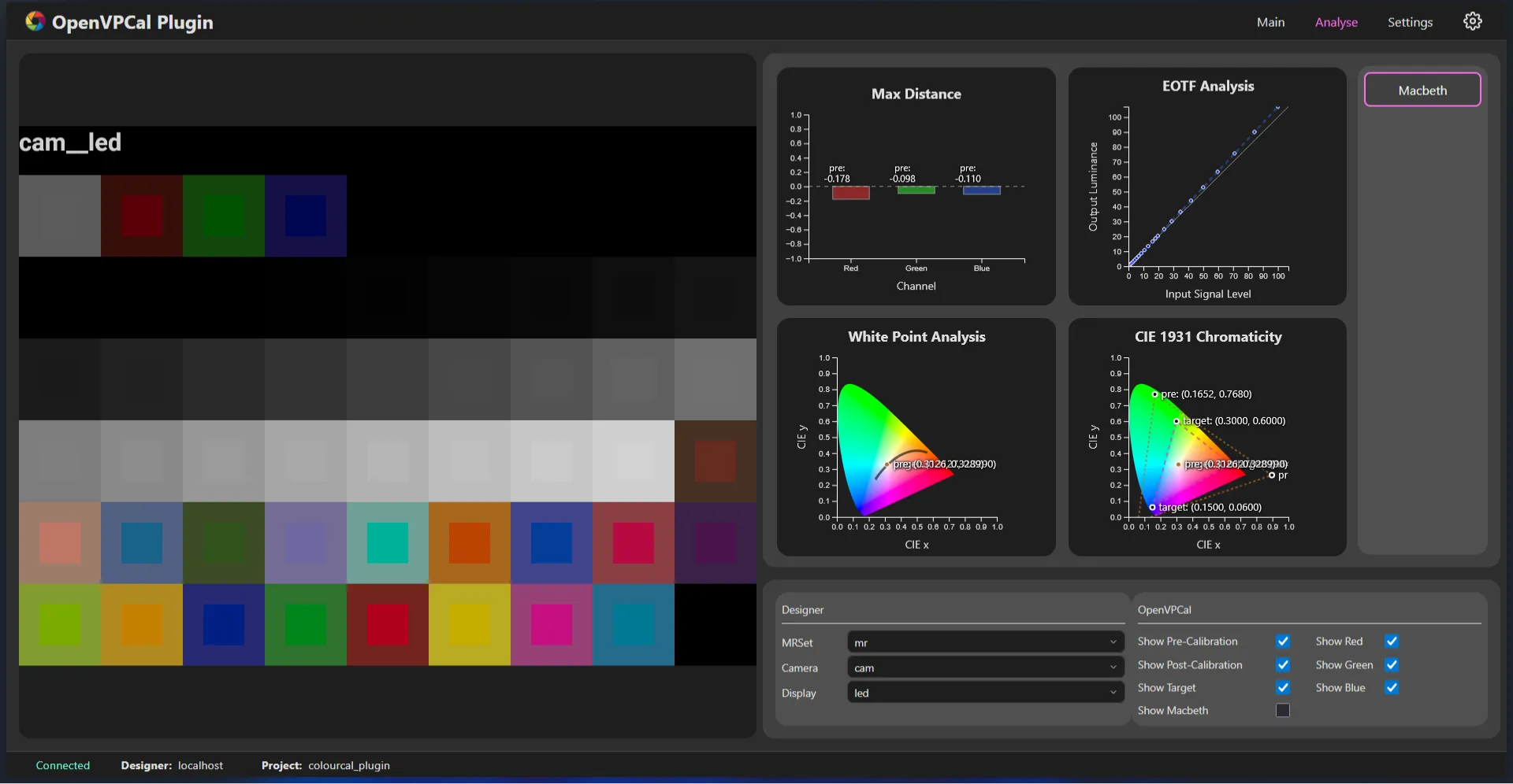 OpenVPCal Plugin Interface