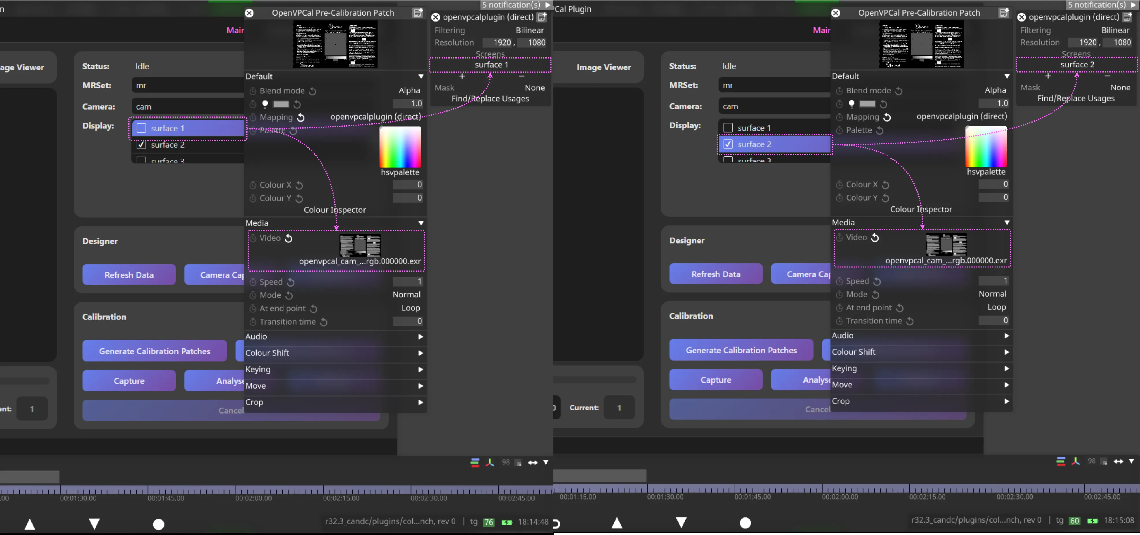 ColourCal Setup Track 2
