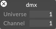 DMX controller