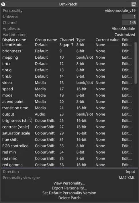 Sockpuppet Personality editor