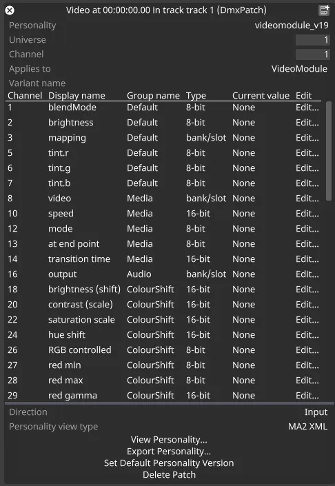 Sockpuppet Personality editor