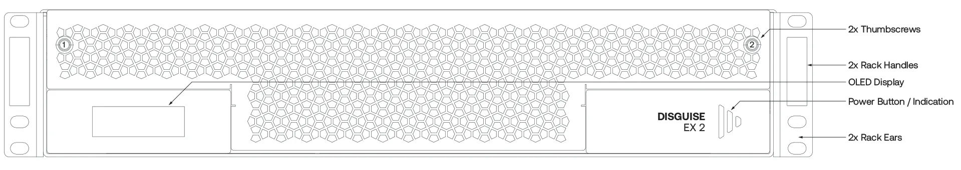 EX 2 Front Panel