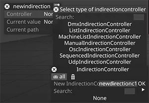 Indirection controller type