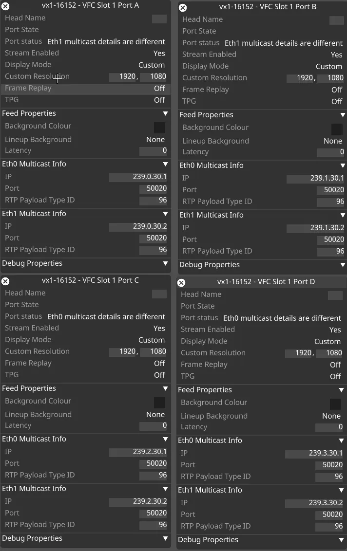 Multi head Overview