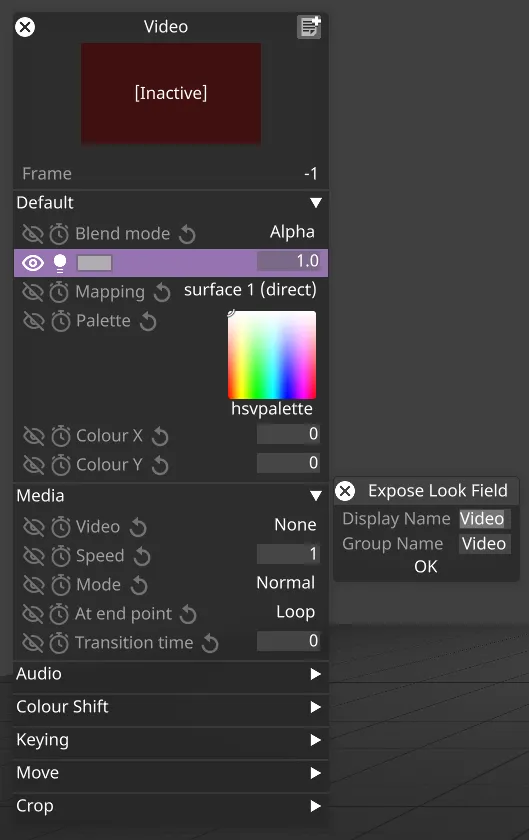 Layer Field Expose