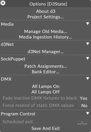 Accessing 'Manage Old Media'