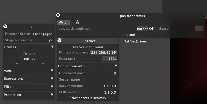 NatNet Driver