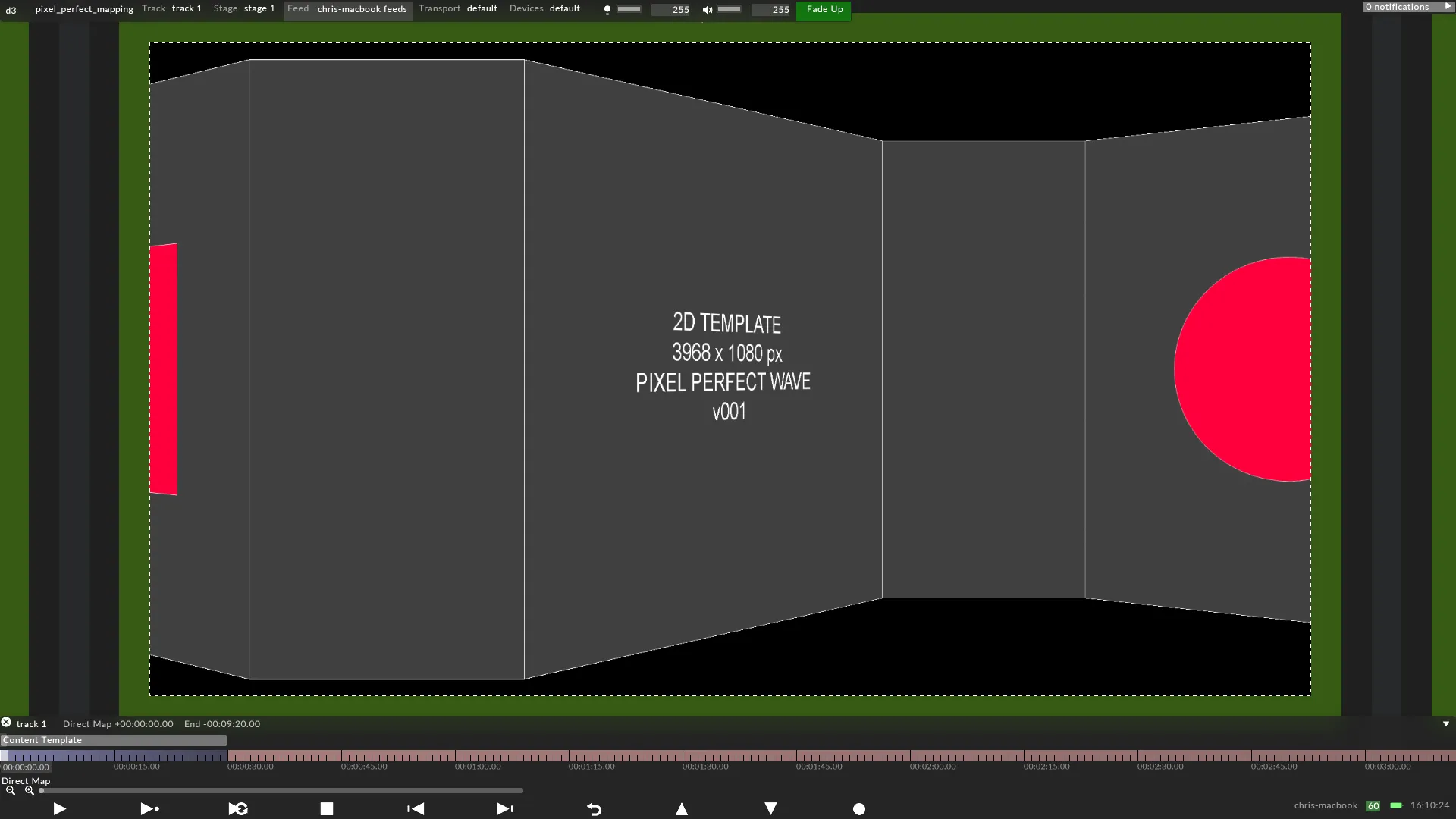 The UV map as content template