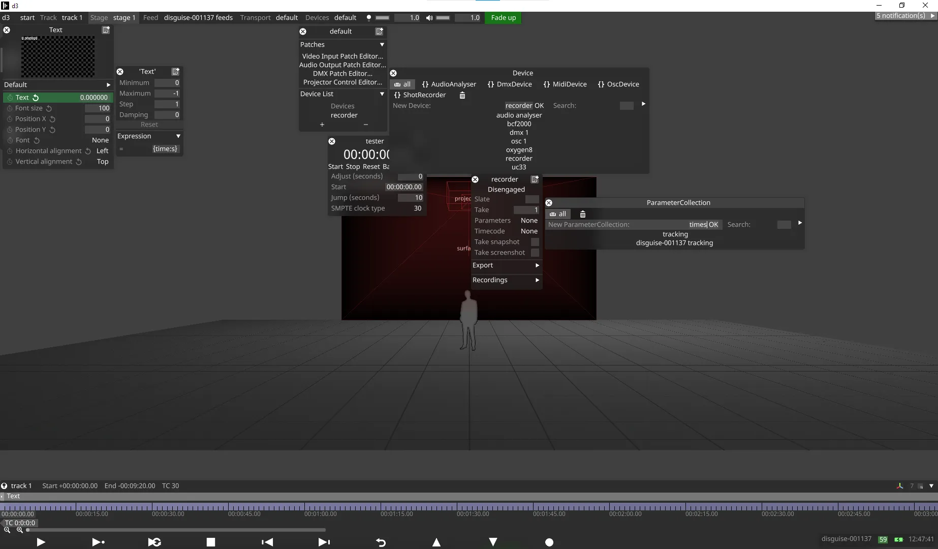 Create a ParameterCollection