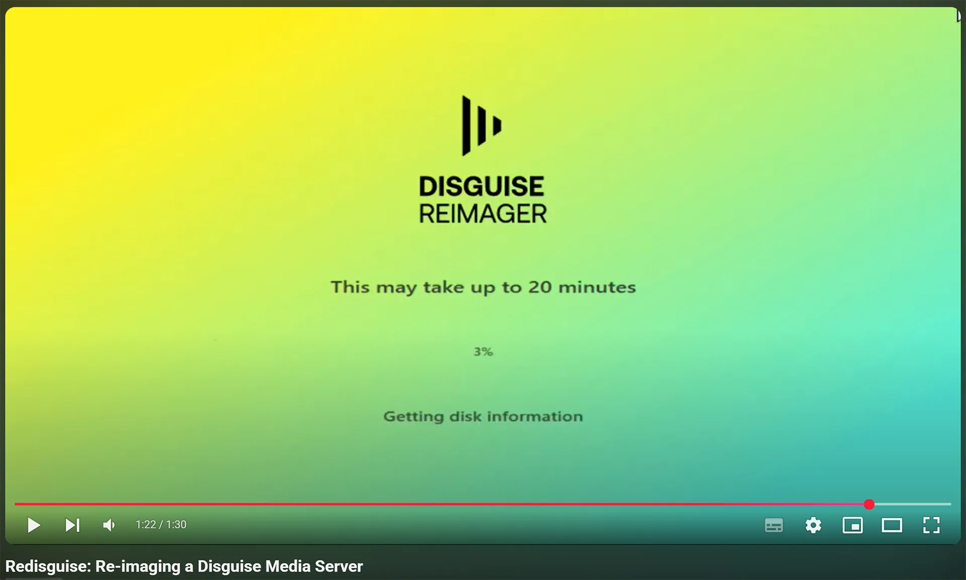 Booting into the USB