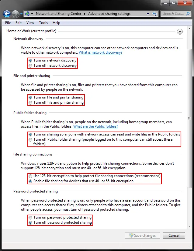 Set up IP addresses