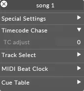 Timecode Chase