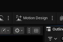 Motion Design button