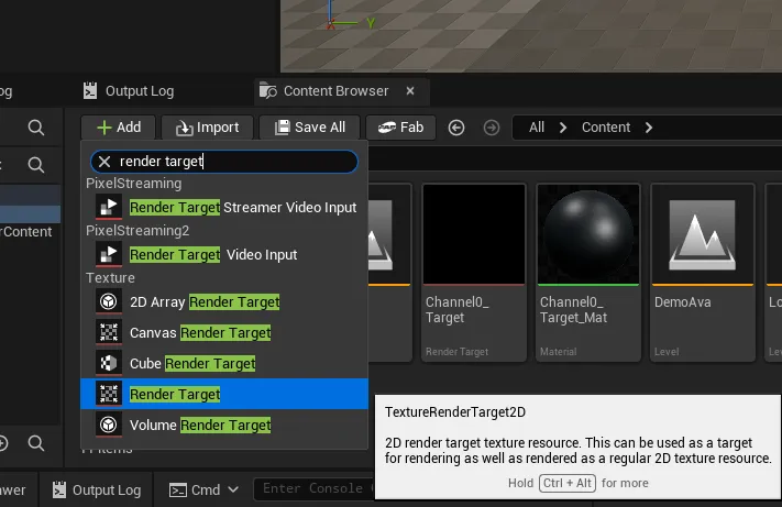 Render Target