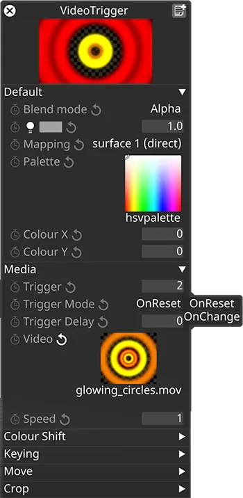 VideoTrigger Layer